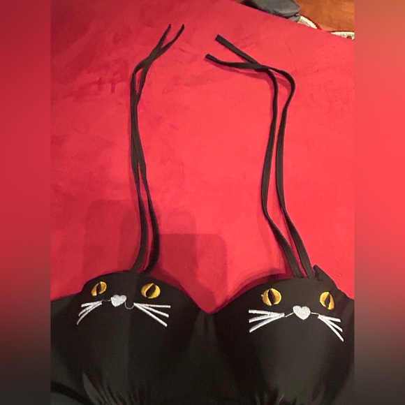 Kitschy cat swimsuit XXL. Never worn. - Picture 7 of 7